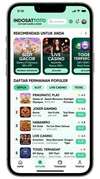 Indosattoto — Pusat Akses Aplikasi Populer & Kanal Uji Terpercaya