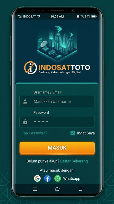Masuk Akun Indosattoto untuk Pengguna Android